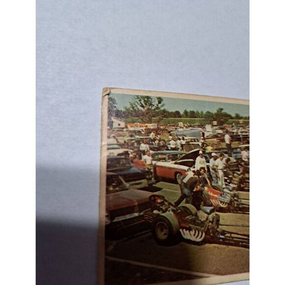 Vintage 1965 Hot Rod Magazine #62 National Drags Trading Card - Picture 2 of 3